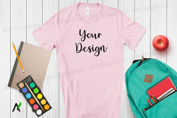 Back to School Bella Canvas Mockup 029
