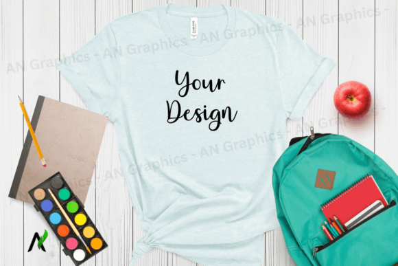 Back to School Bella Canvas Mockup - 043: A Game-Changer for Designers