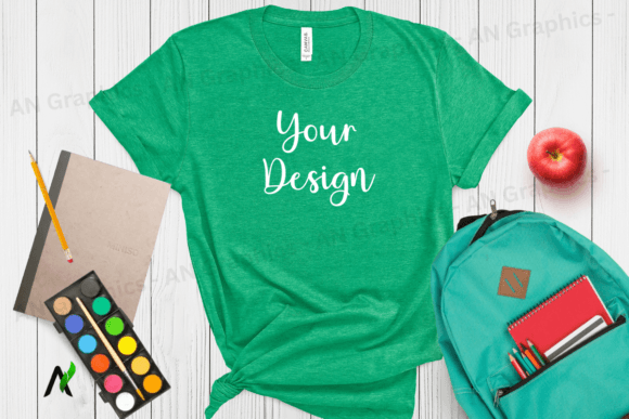 Back to School Bella Canvas Mockup - 044: A Versatile Tool for Designers