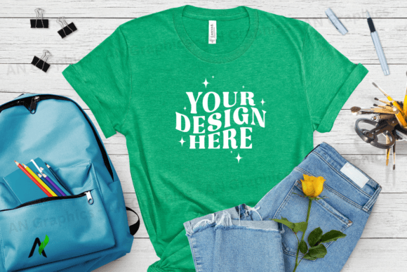 Back to School Bella Canvas Mockup - 047: A Versatile Tool for Designers and Creators