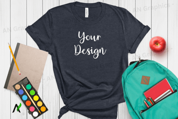 Back to School Bella Canvas Mockup - 053: A Versatile Tool for Designers