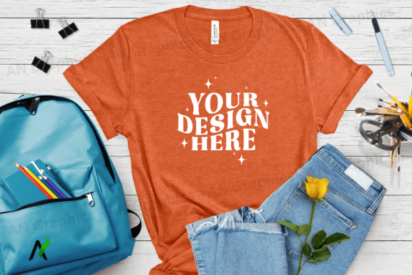 Back to School Bella Canvas Mockup - 059: A Practical Guide for Designers