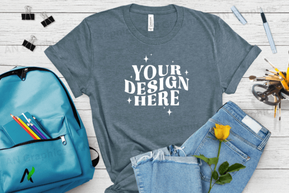Back to School Bella Canvas Mockup - 074: A Versatile Tool for Designers and Creators