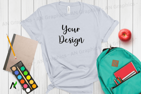 Back to School Bella Canvas Mockup - 081