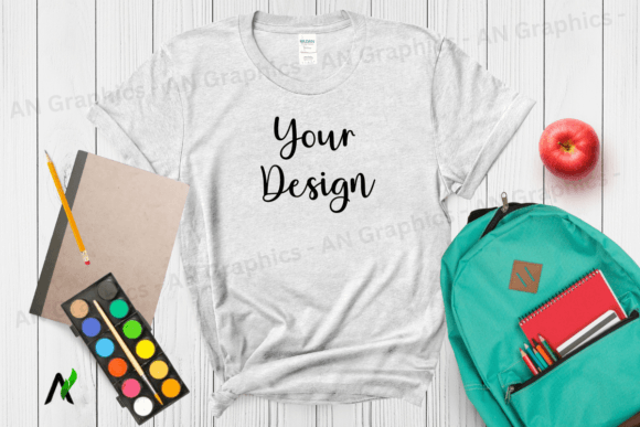 Back to School Gildan 5000 Mockup - 006: A Versatile Tool for Designers and Merchants