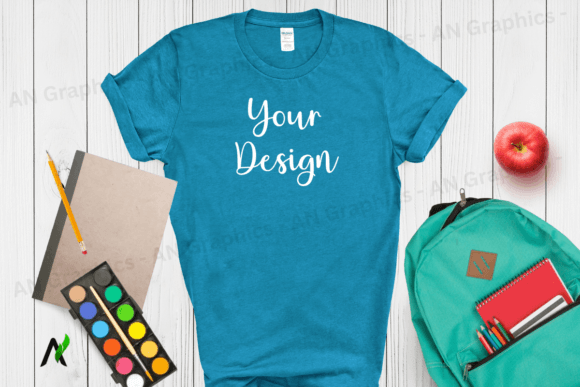 Back to School Gildan 5000 Mockup - 0100: A Game-Changer for T-Shirt Designers