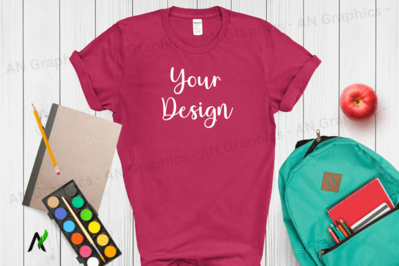 Back to School Gildan 5000 Mockup - 0101: A Powerful Tool for Designers and Merchants