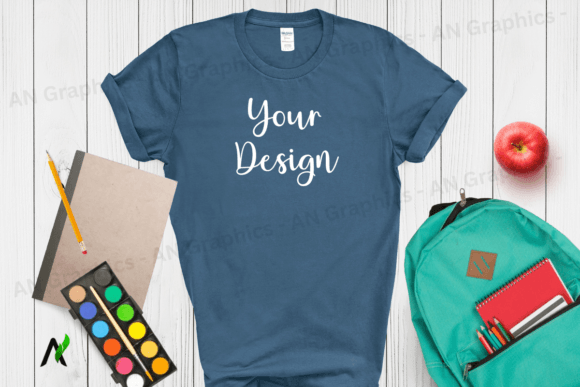 Back to School Gildan 5000 Mockup - 0103: A Professional Tool for Designers and Creators