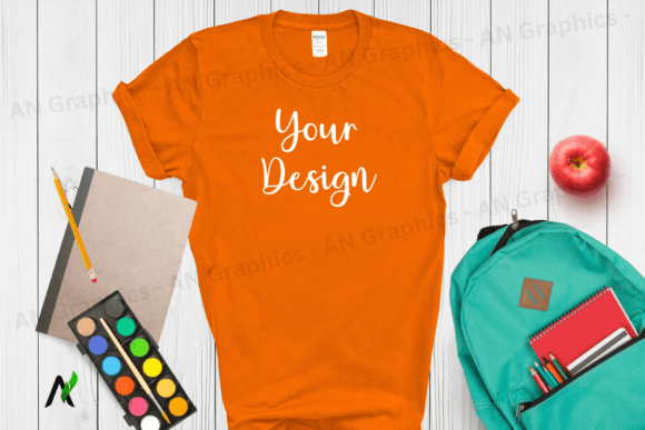 Back to School Gildan 5000 Mockup - 0129