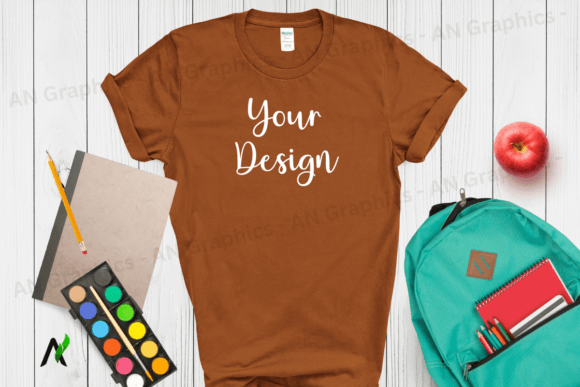 Back to School Gildan 5000 Mockup - 0133: A Versatile Tool for Designers and Merchants