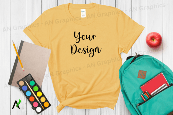 Back to School Gildan 5000 Mockup - 069: A Game-Changer for Designers and Merchants