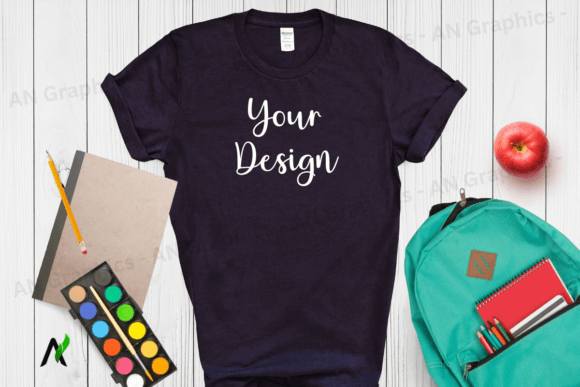 Back to School Gildan 5000 Mockup - 079: A Versatile Tool for Designers