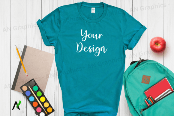 Back to School Gildan 64000 Mockup 0121