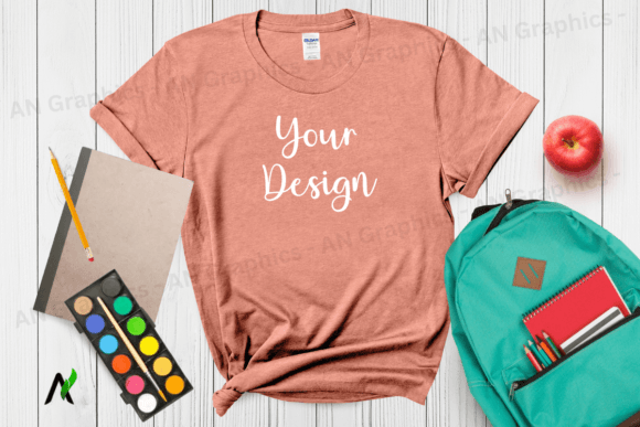 Back to School Gildan 64000 Mockup - 021