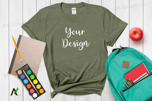 Back to School Gildan 64000 Mockup - 030