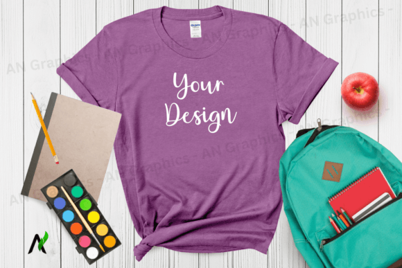 Back to School Gildan 64000 Mockup - 034: A Versatile Tool for Designers