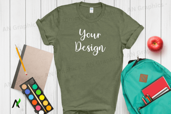 Back to School Gildan 64000 Mockup - 090: A Versatile Tool for Designers and Creators