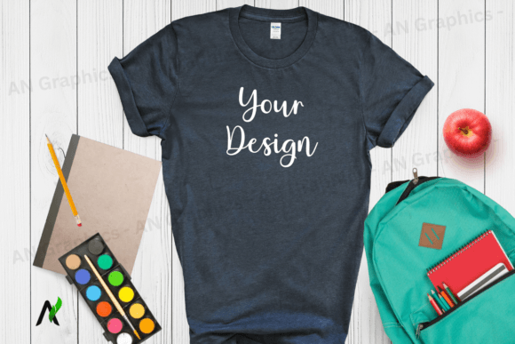 Back to School Gildan 64000 Mockup - 091